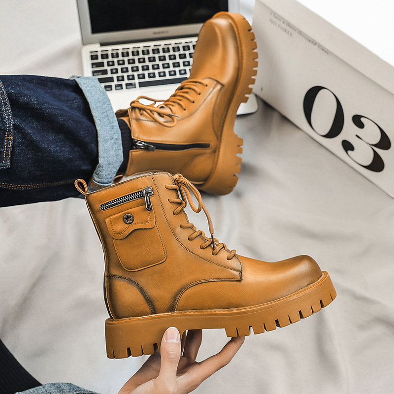 2025 Trend Men Boots Sneakers  - Street Fashion Men 2025 recension och pris
