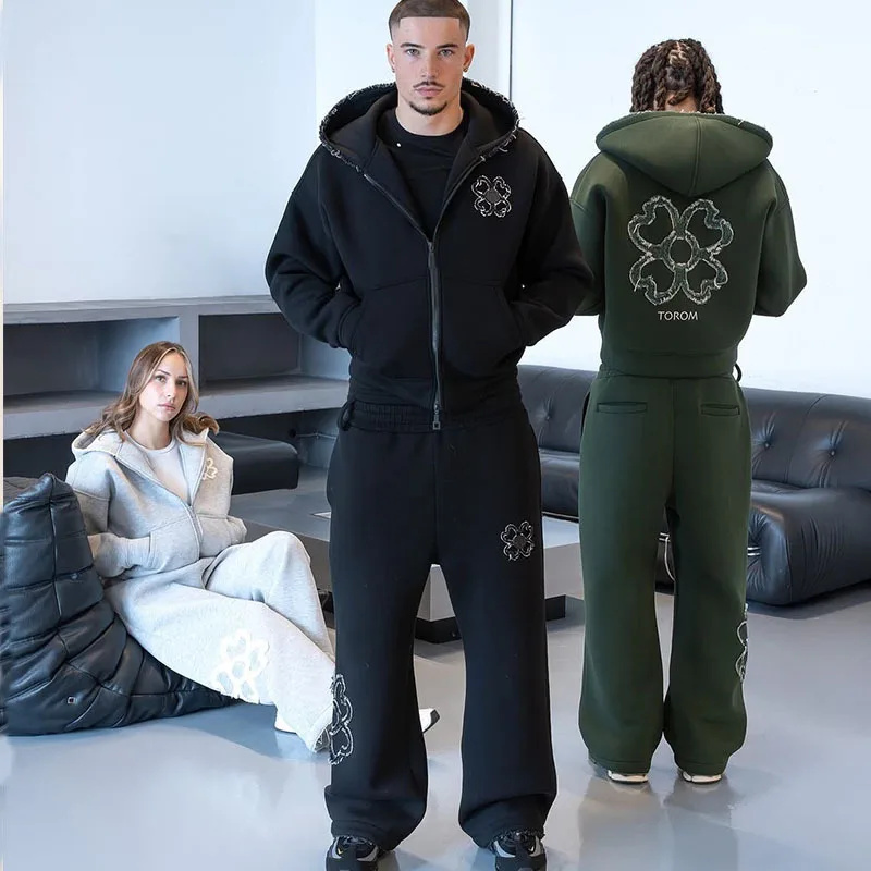 Spring Autumn Oversized 4 Leaf - Street Fashion Y2K recension och pris