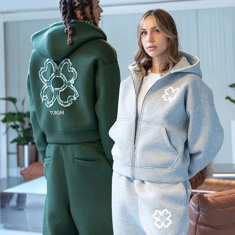 Spring Autumn Oversized 4 Leaf - Street Fashion Y2K recension och pris