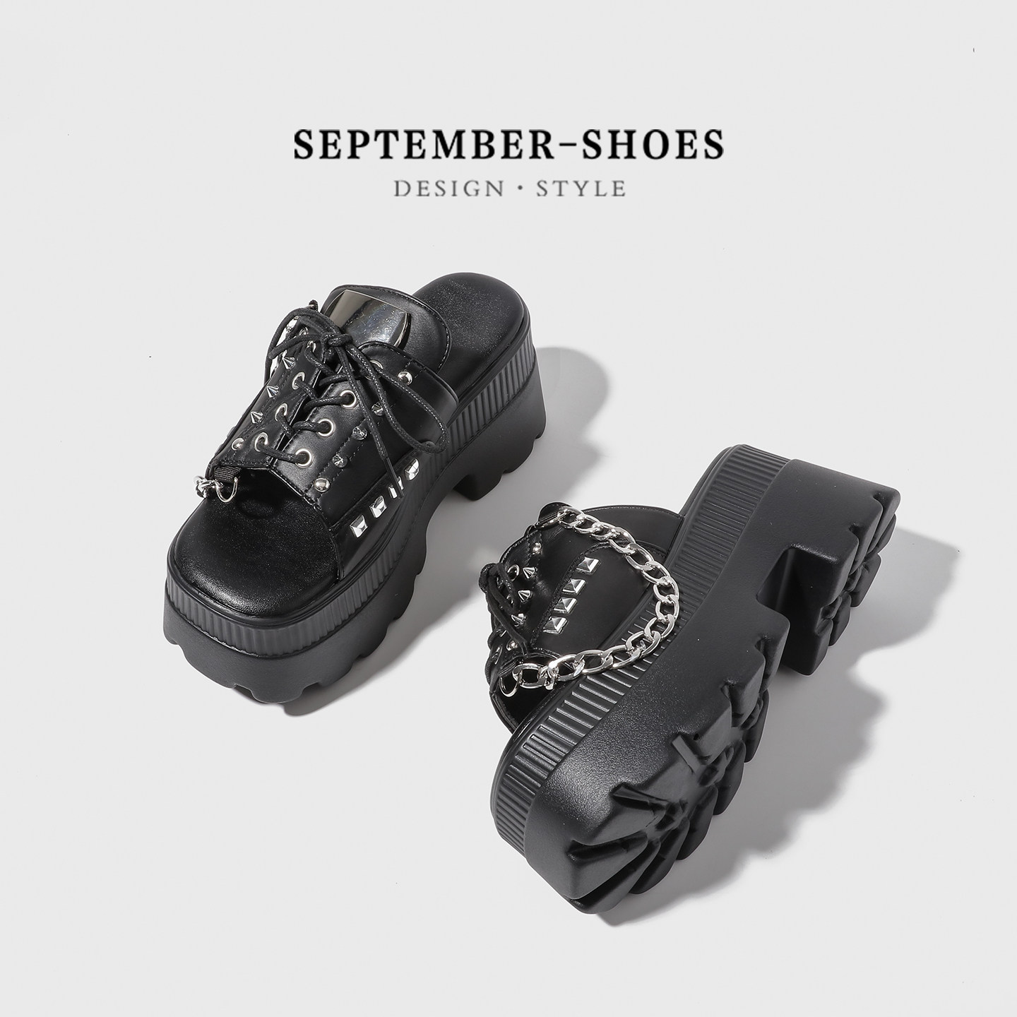 Y2k Gothic Punk Women Platform - Street Fashion Y2K recension och pris