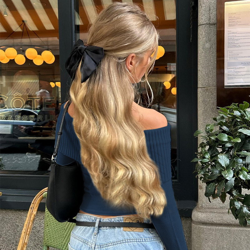 Street Fashion Off Shoulder To - Street Fashion Y2K recension och pris