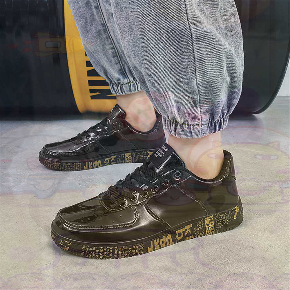 Round Foot Size 45 Sneakers Wh - Street Fashion For Short Guys recension och pris